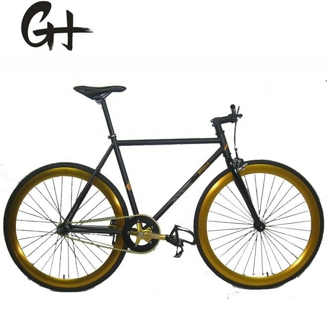 Fork Material Stahl 700C Hi-Ten Frame OEM CE Einfachgeschwindigkeit Flip-Flop Hub Festgetriebe Fahrrad