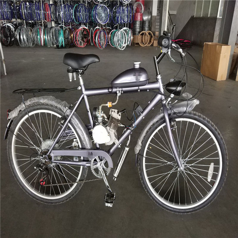 80CC oder 50CC Hubraum V Bremsen Benzinmotor Kit für 26 &quot;Motorräder für Erwachsene Männer