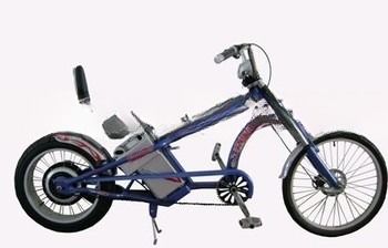 36V/10AH Batteriekapazität 24 Zoll Chopper Fahrrad Beste Wahl mit 30km/h Max-Geschwindigkeit