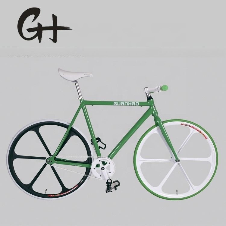 Custom Farbe Festgetriebe Fahrrad mit Aluminiumlegierung Rahmen und Magnesiumlegierung Teny Wheel