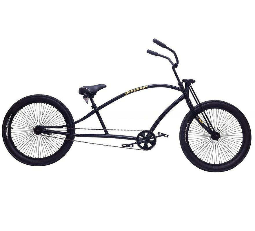 Fork Material Stahl 24 'Männer beliebt Langrahmen Beach Cruiser Bike Chopper Bike Stretch Bike