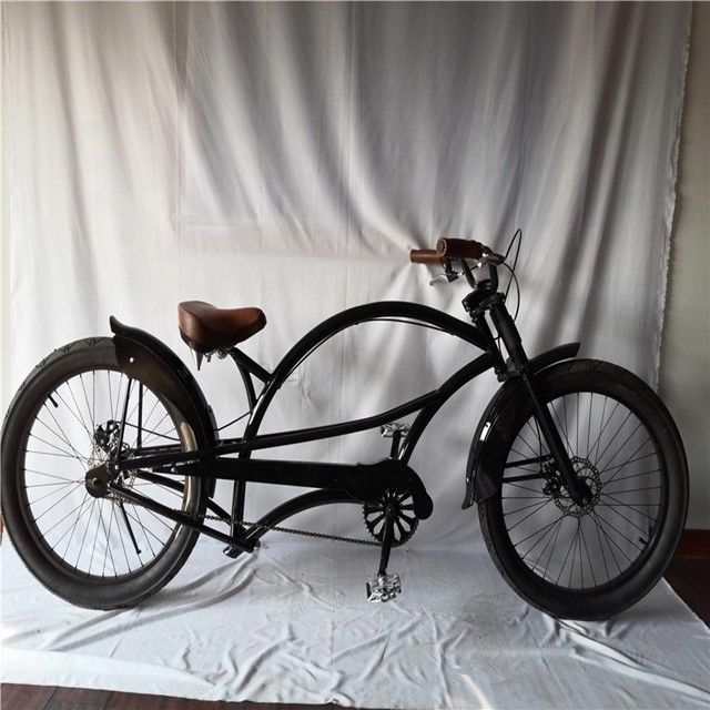 Fettreifen 26&quot; Beach Cruiser Bike mit Stahlrahmen und Scheibenbremstechnologie
