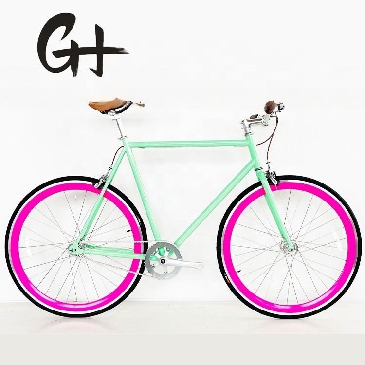 700C US-amerikanische CE CPSC chinesische Fixie Gear Einzelgeschwindigkeitsrad Länge m 1,8 Stahlgabel