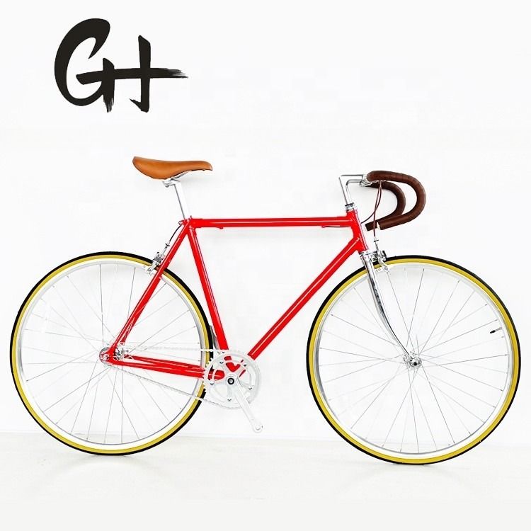 Cr-Mo Stahlrahmen Fixie Fahrrad mit klassischem Lugged Frame und 11KG Leichtbau