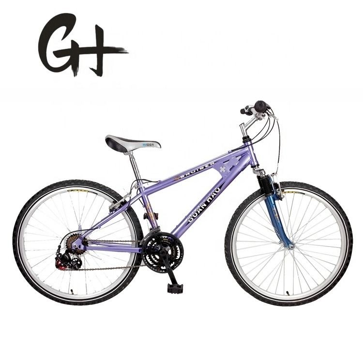 Fadenloses Aluminium Stamm 26 &quot;Männer Shimano 21S MTB Mountainbike mit Vorderaufhängung