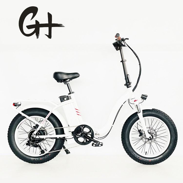Hochgeschwindigkeit 48V 1000W Fettreifen 4.0 Schneereifen Elektro Klapprad mit Shimano 7 Geschwindigkeiten