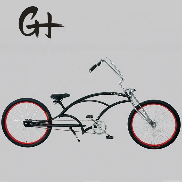 26 Zoll Chopper Style Beach Cruiser Fahrrad mit Stahlgabeln und 150 kg Ladekapazität