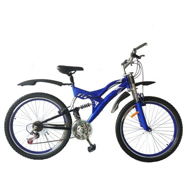 26&quot; Vollfederung Mountainbike für schwere Lasten Lastkapazität 120kg 21 Geschwindigkeiten