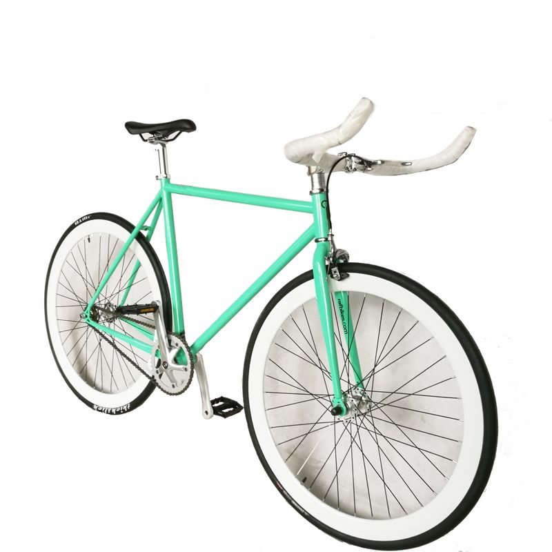 Amerikanisches Farbiges Festgetriebe Einzelgeschwindigkeitsrad mit Klapperbremse 700C OEM CE