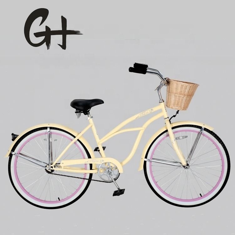 26&quot;x2.125&quot; Coaster Brake Stahlrahmen Frauen Beach Cruiser Fahrrad CE EN CPSC OEM/ODM