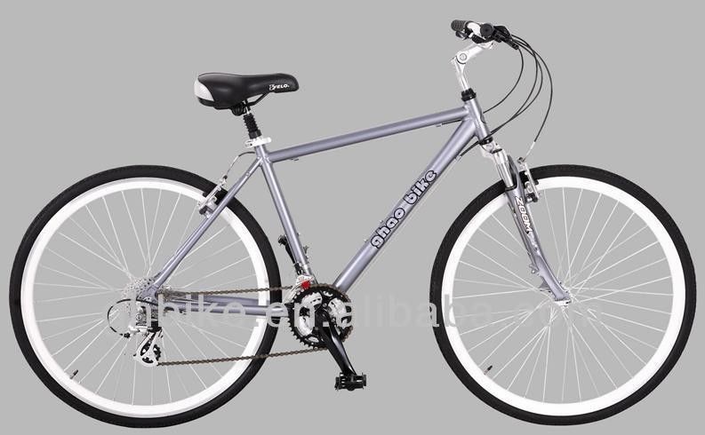 700C x 25C Reifen Aluminiumlegierung Fork Road Bike für bequemes 21-Geschwindigkeits-Rennrad