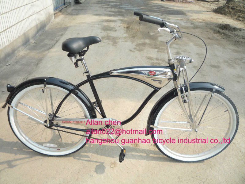26&quot; Spring Suspension Fork Beach Cruiser Bike Vintage Stadtrad mit CE ISO9001 CPSC