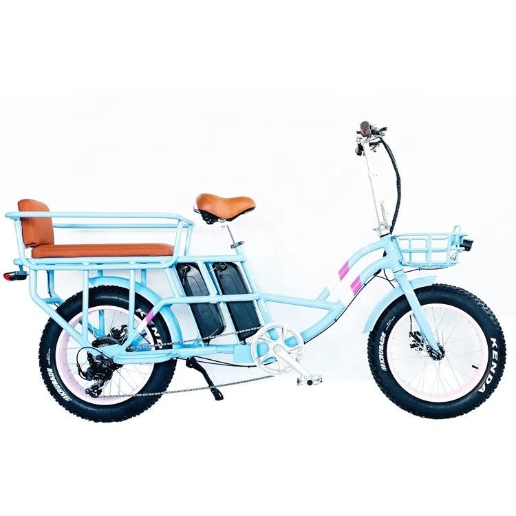 20&quot; 48V 1000W Doppelbatterien 34AH Lithiumbatterien 50KM/H Hinterhub Motor Schnee Elektrofahrrad