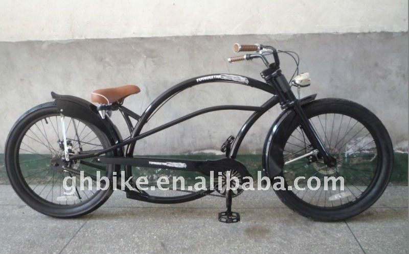 24&quot; Mann und Frau Fashion Chopper Beach Cruiser Bike Fahrrad mit Glanzgewicht von 19kg