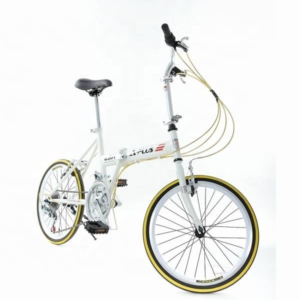 Doppel-V-Bremse 20&quot; Hi-Ten Stahlrahmen Klapprad Chinesisch mit Shimano 7 Geschwindigkeiten