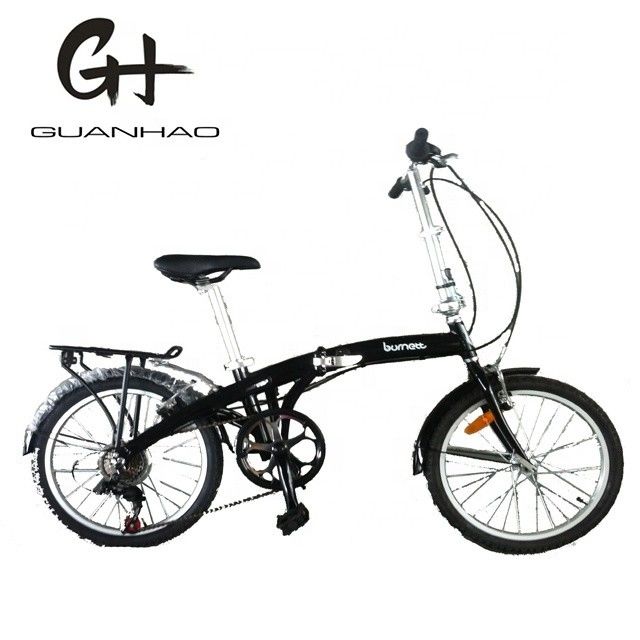 Klappbare 20&quot; Aluminiumrahmen 7 Geschwindigkeiten Fahrrad für Mädchen und Kinder Lastkapazität 75kg