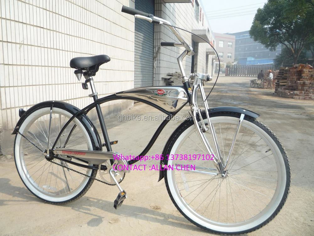Popular Girls Beach Cruiser Bike mit Stahlrahmen und Shimano Nexus 3 Speed Gear