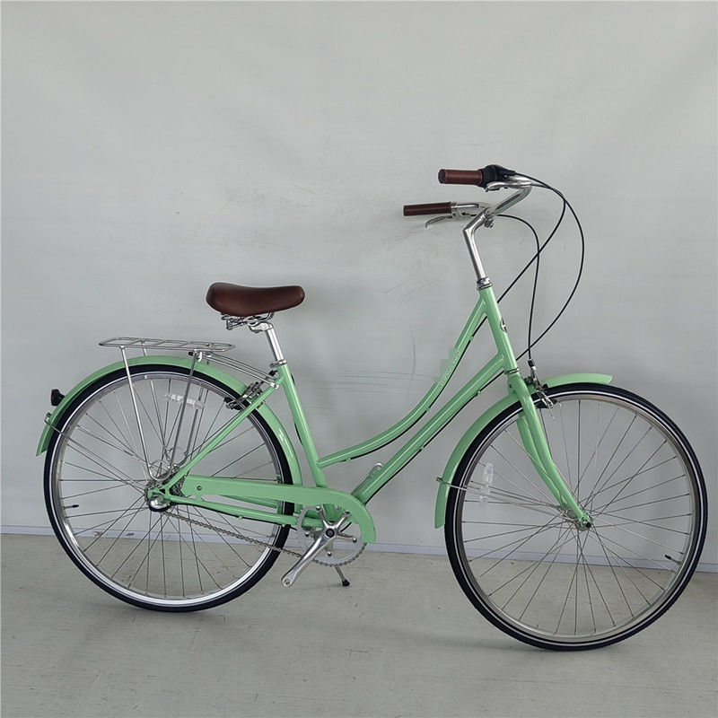 USA Kanada Markt 3 Geschwindigkeit Grüne Farbe Schritt durch City Cruiser Bike für Frauen Damen