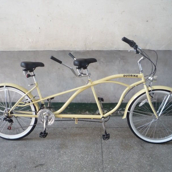 Alloy Stem 21-Geschwindigkeits-Doppelsitz-Tandem-Bike mit Stahlgabelmaterial 2019 Bestseller