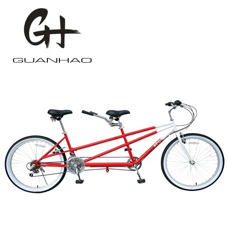 Doppel-V-Bremse 26&quot; 18 Drehzahl Hi-Carton Stahlrahmen CE Onsale Rabatt Tandem Zwei-Sitzer Zwei-Person-Fahrrad