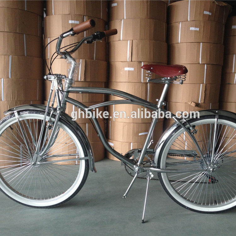 Stahlrahmen 26 Zoll Einzelgeschwindigkeit Männer Beach Crusier Bike in jeder Farbe CE zugelassen