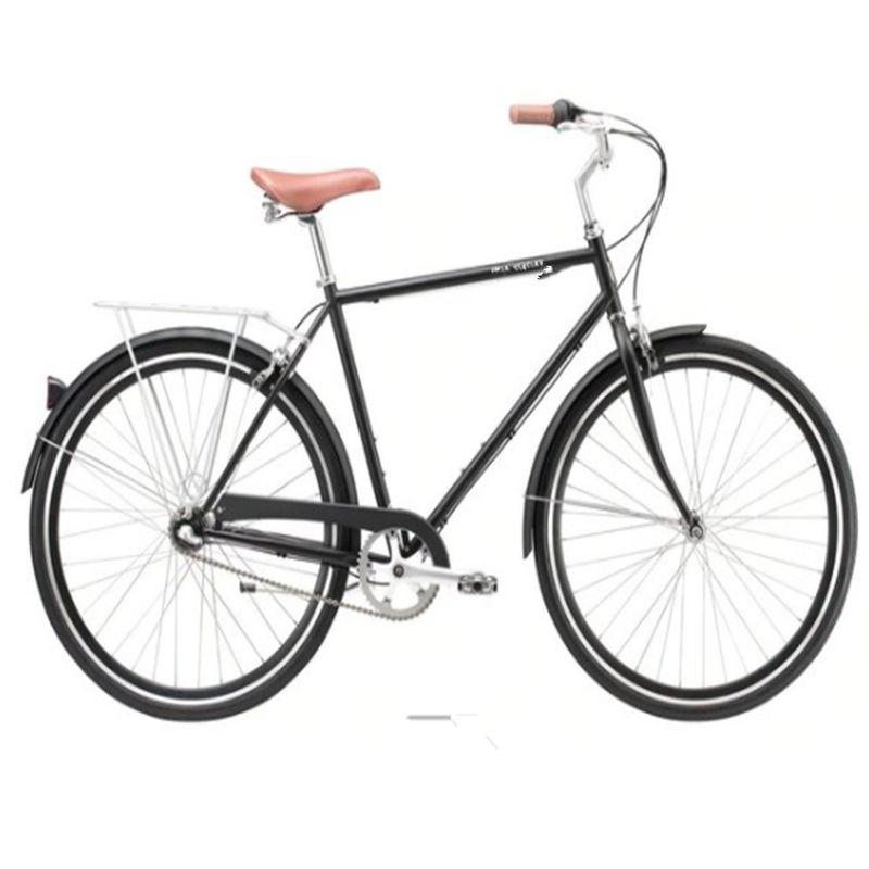 700C Lasco Crank Set Multi 3 Geschwindigkeiten Komfort City Cruiser Mietfahrräder für Männer Fitness