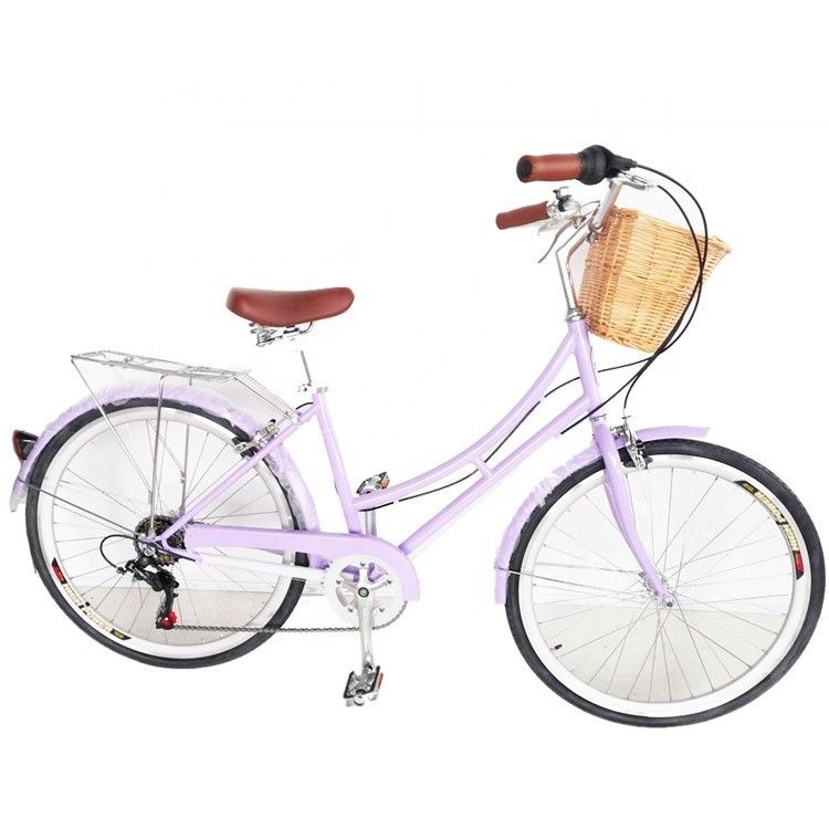 KMC Kette 26 Zoll Europa OEM CE Shimano 7 Geschwindigkeiten Frauen Lady City Bike 1,8m Länge