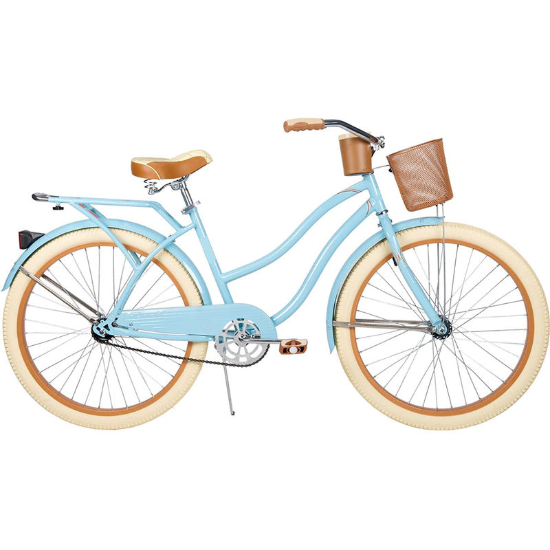26&quot; Damen-Kreuzfahrrad Glanz Blau KEINE Gabel Aufhängung Gewohnheitspedal Typ