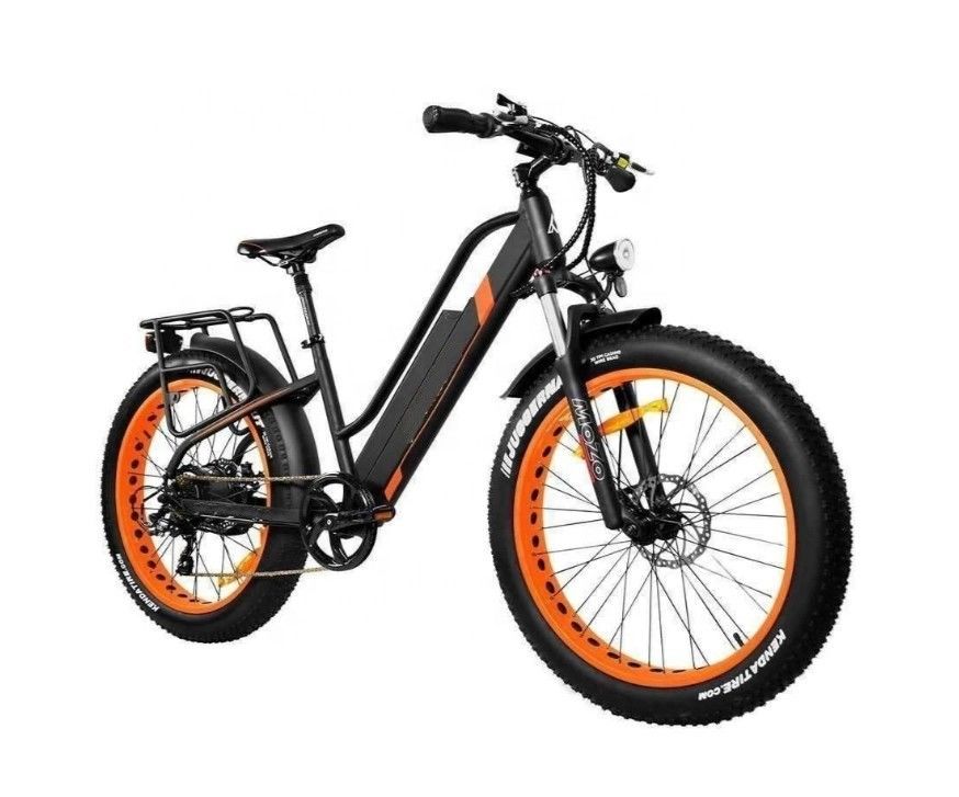 26 &quot;Radgröße 48V 750W A2B CE UL2849 OEM EN15194 17AH Aluminium SNOW 4.0 Big Fat Reifen Elektro-Hybrid-Ebike