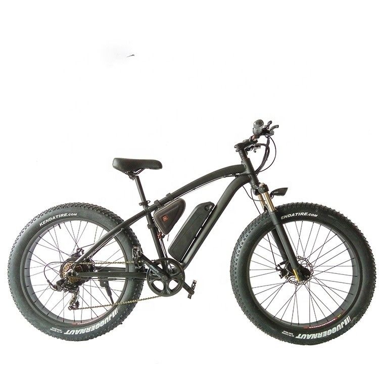 26&quot; 1000W 48V Lithiumbatterie 14AH Elektro-Fettreifen Mountainbike mit 7 Schnellgetrieben