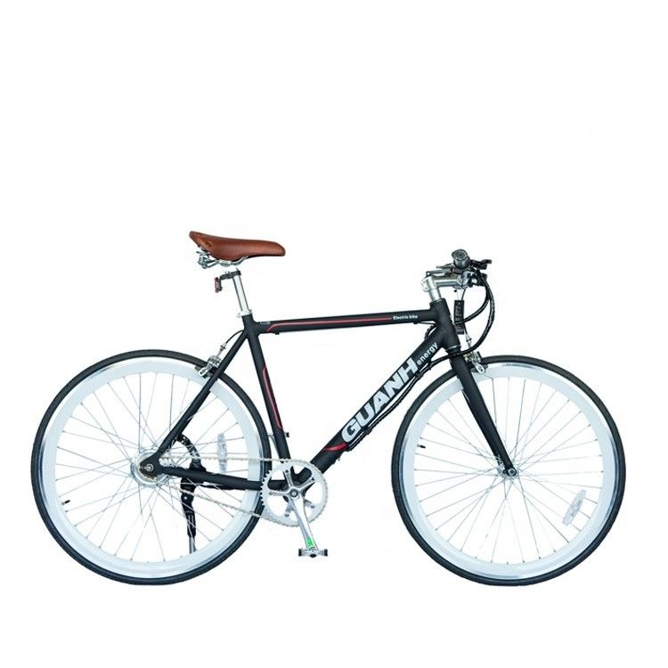 City 700C 25KM/H CE 36V 8AH Lithiumbatterie OEM Customized 250W Europa City Einzelgeschwindigkeit Erwachsene Männer Elektro-Versteckte Batterie Fahrrad