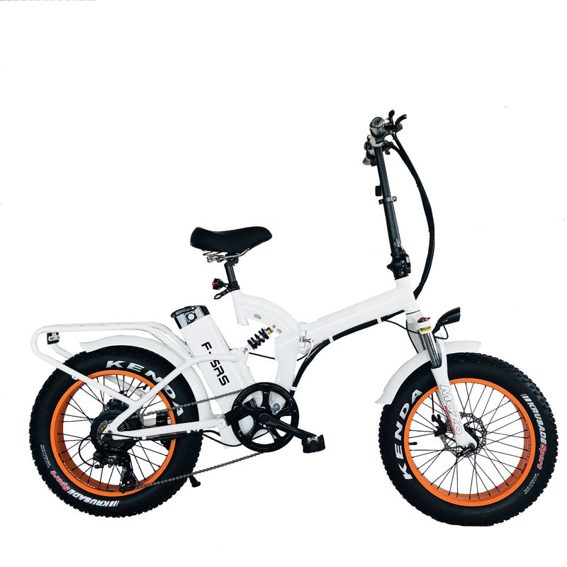 20&quot; Vollfederung Elektro-Schneefahrrad mit 48V 21AH Batterie und 1000W Bafang Hintermotor