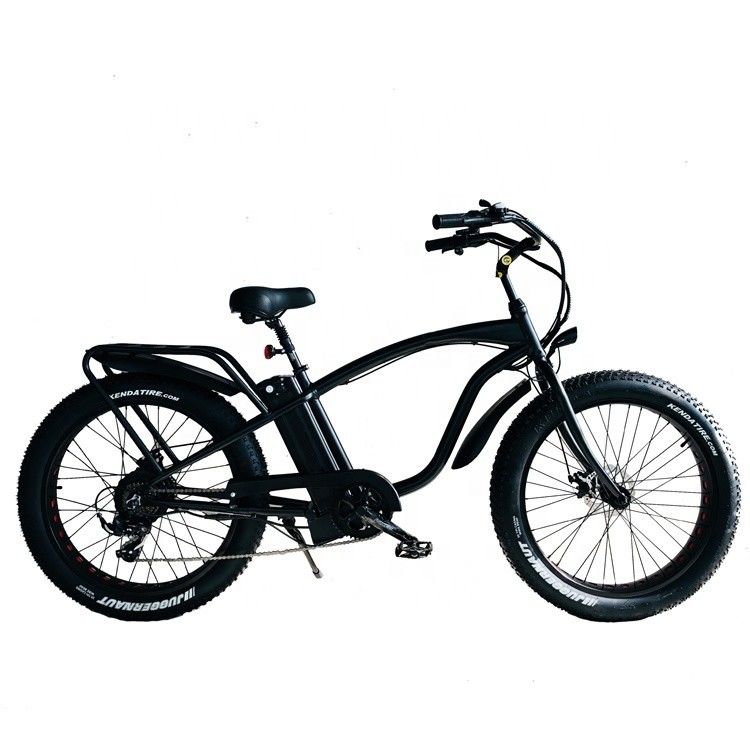 26&quot; 1000W Bafang Hintermotor Fettreifen Elektrische Ladung Beach Cruiser Bike mit 48V 21AH Lithiumbatterie