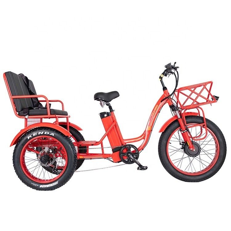 50-70 km Fahrleistung 48V 1000W 50KM/h 3 Räder Elektro-Dreirad für Passagiere und Fracht