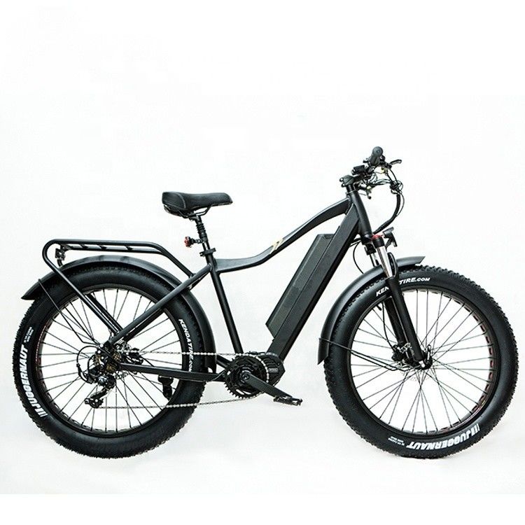 500watt 17AH Batterie 8Fun Mittelmotor M600 26&quot; 4.0 Schneedeckel Elektro Mountainbike