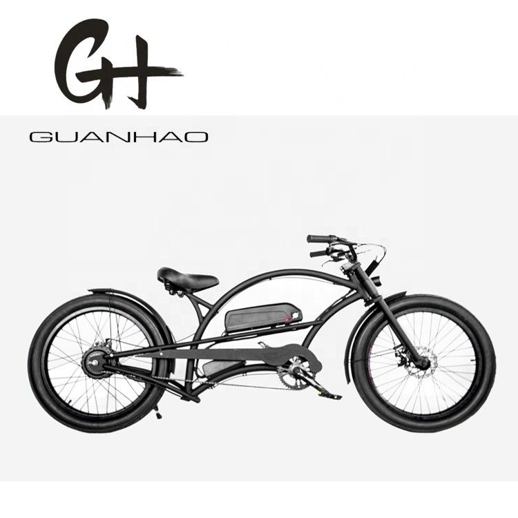 Elektrofahrrad 24&quot;x3.0 Reifen 1000W 17AH Hi-Ten Stahlrahmen 50KM/H Shimano Speed Cruiser