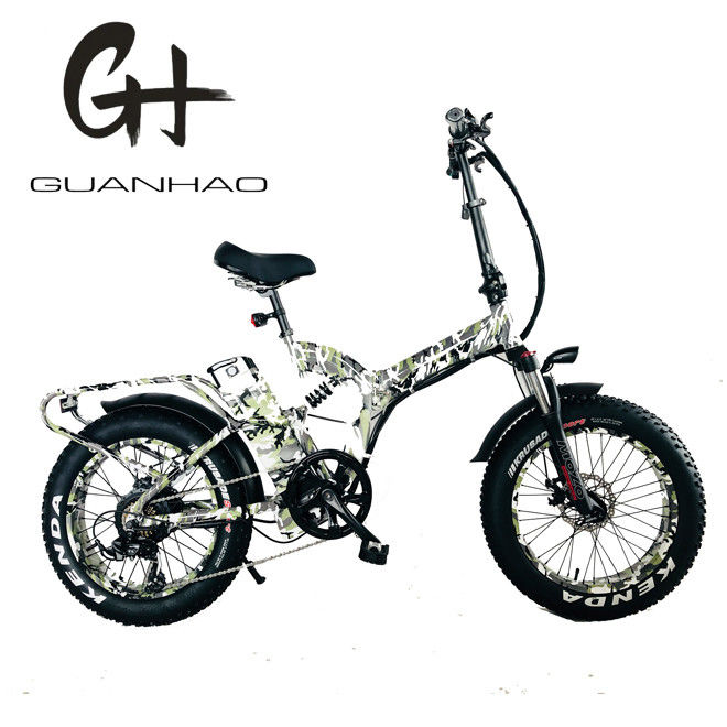 20 Zoll Elektro-Schneefahrrad mit 750 Watt Hinterhub Motor und 48V30AH Lithiumbatterie