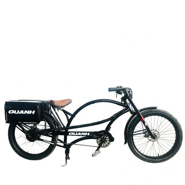 40AH-Batterie Langstrecken-Elektro-Chopper-Fahrrad mit 48V-Stromversorgung und Dual-Batterie