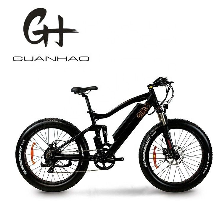 750W Bafang Motor Elektro Mountainbike mit Shimanu 7 Geschwindigkeitsgetriebe und C 3.0 Reifen