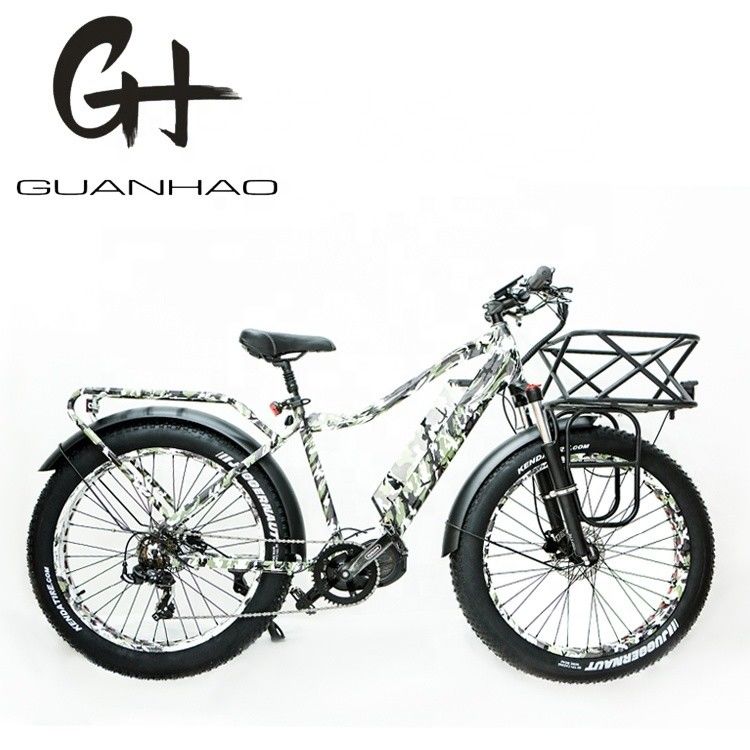 Scheibenbremse 26 Zoll 1000W Elektro Mountainbike mit 17AH Batterie und BaFang M620 Motor