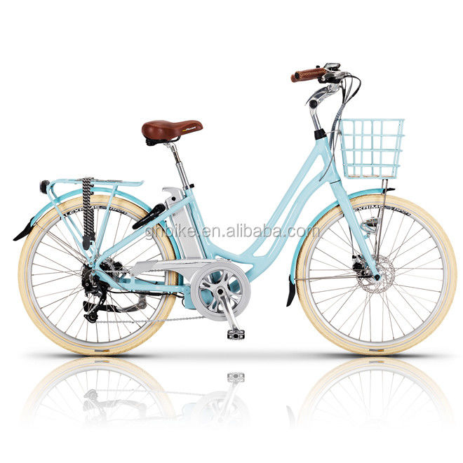 Ladies Beach Cruiser Vole Kensington Elektrofahrrad mit 48V Spannung und Aluminiumrahmen